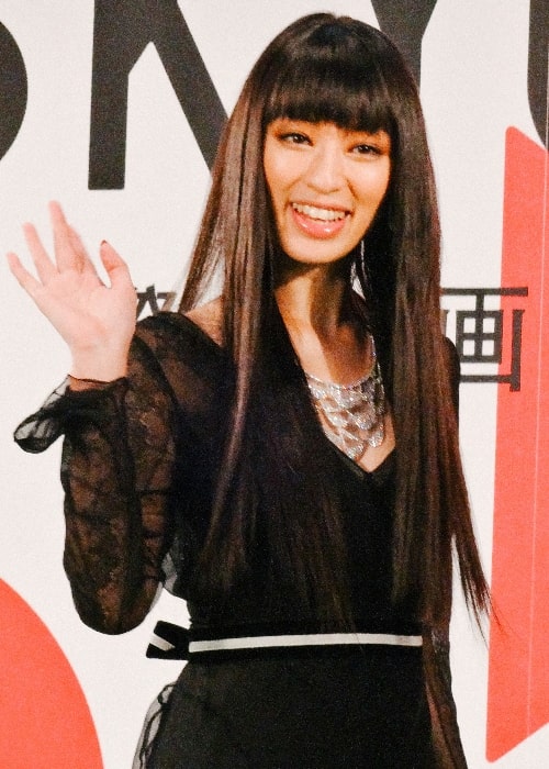 Chiaki Kuriyama pictured at the 26th Tokyo International Film Festival