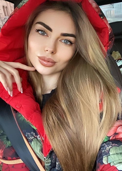 Daria Sibireva as seen in a selfie that was taken in April 2020