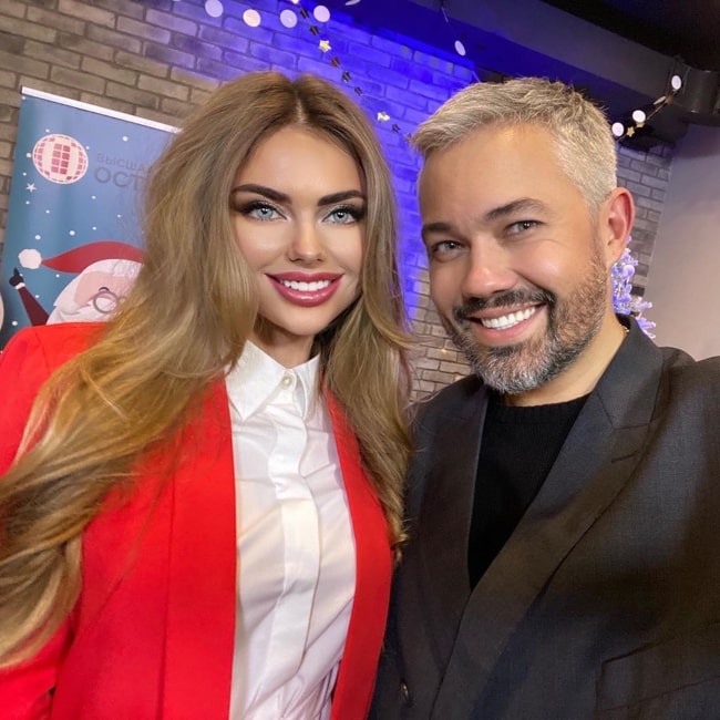 Daria Sibireva as seen in a selfie that was taken with Alexandr Rogov in December 2019