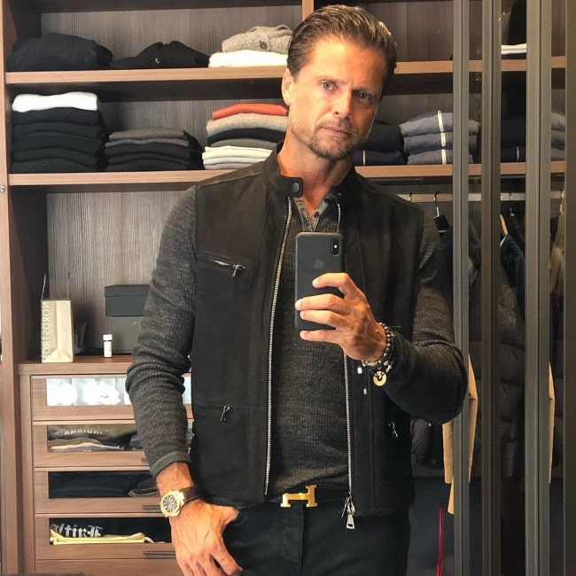 David Charvet in May 2019 wishing everybody a good time with lots of gratitude and love