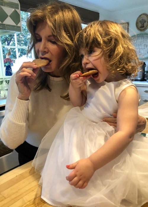 Jaclyn Smith as seen while enjoying cookies with her granddaughter in an Instagram post in February 2019