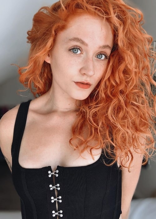 Janet Devlin as seen in London, United Kingdom in July 2020