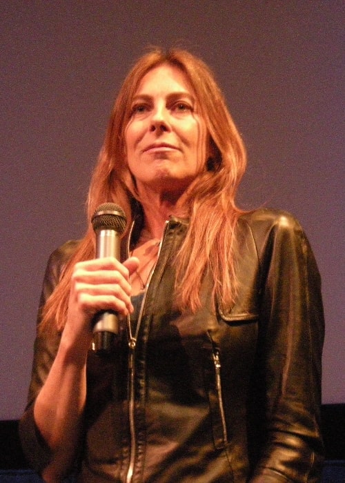 Kathryn Bigelow as seen while speaking at the Seattle International Film Festival in 2009, after a showing of her film 'The Hurt Locker'