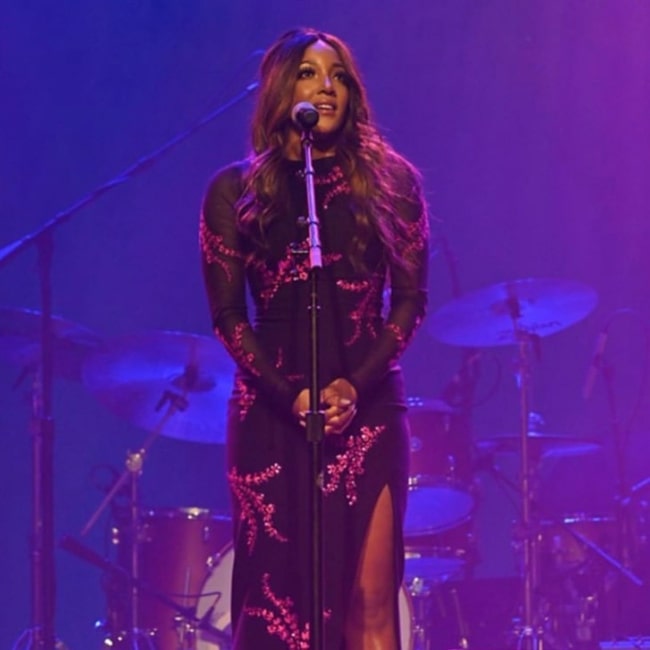 Mickey Guyton as seen in February 2020