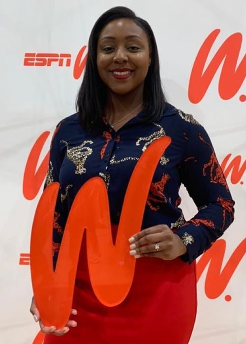 monica wright height