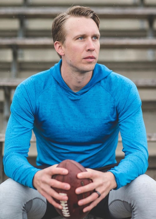 Nick Foles as seen in an Instagram Post in June 2019