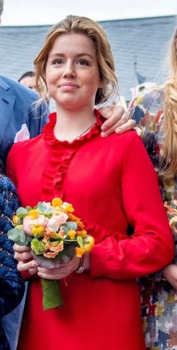 Princess Alexia of the Netherlands as seen in April 2019