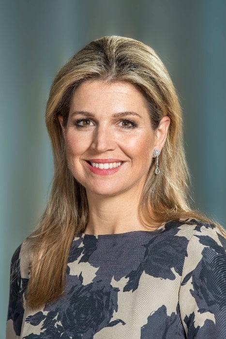 Queen Máxima of the Netherlands as seen in her official portrait photo in 2015