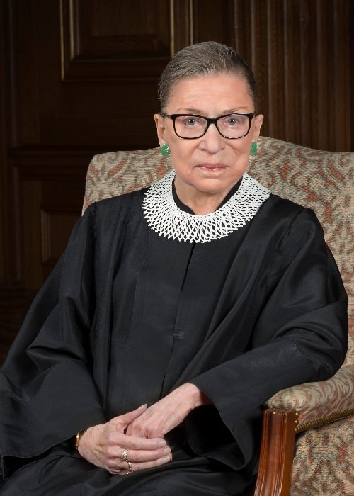 Ruth Bader Ginsburg in the 2016 official portrait