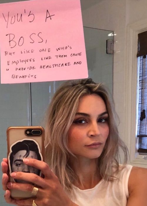 Samaire Armstrong as seen in May 2019