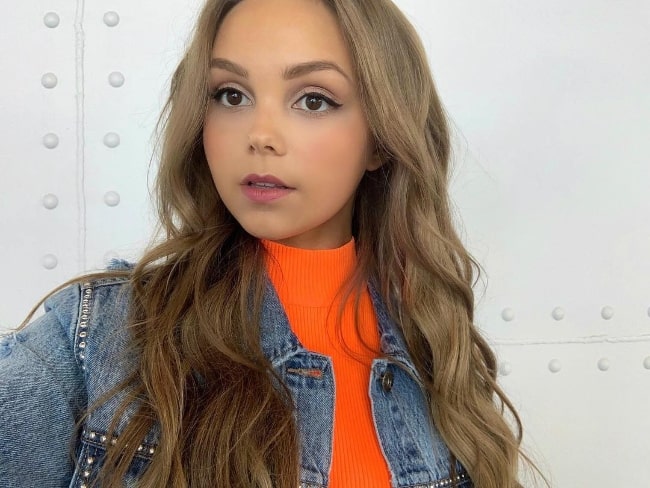 Savannah Lee May as seen while taking a selfie in April 2019