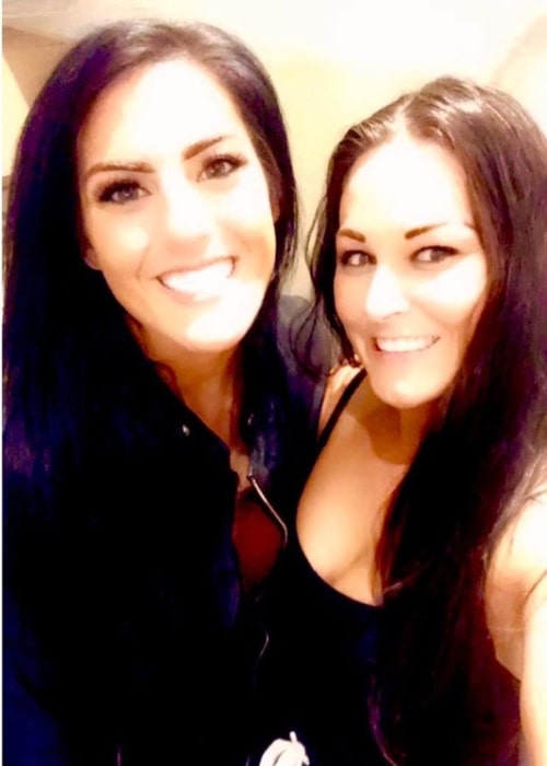 Savannah Summers as seen in a picture that was taken with Tessa Blanchard in July 2020