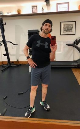 Tony Horton Taking A Mirror Selfie In August 2020 262x420 