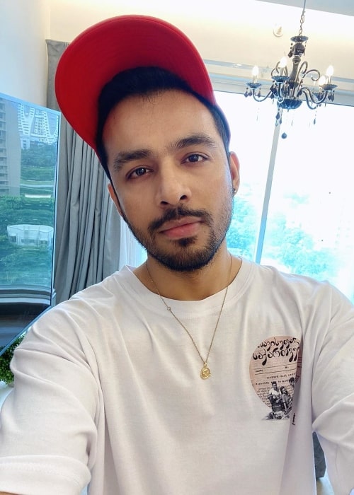 Tony Kakkar as seen while taking a selfie in June 2020