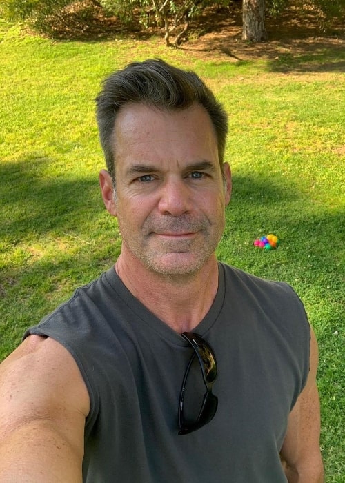 Tuc Watkins as seen while taking a selfie in March 2020