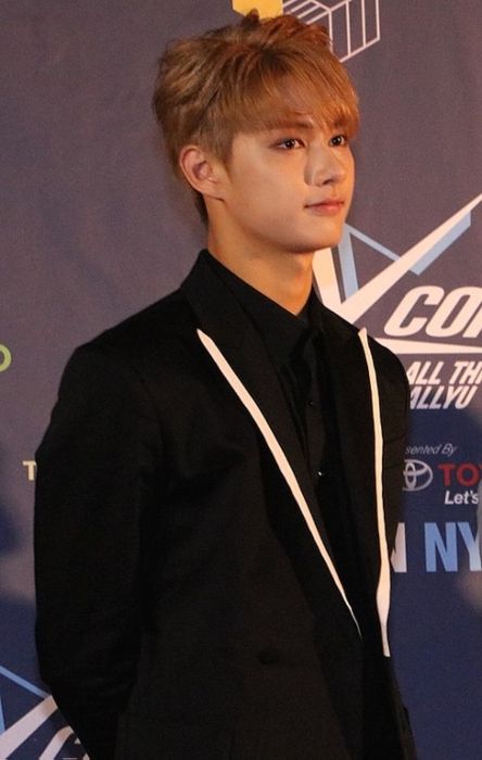 Wen Junhui as seen at the KCON New York press conference in 2016