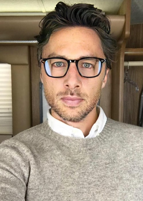 Zach Braff in an Instagram selfie from April 2018