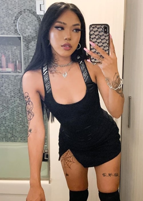 Alexa Jade as seen in a selfie that was taken in Los Angeles, California in August 2020
