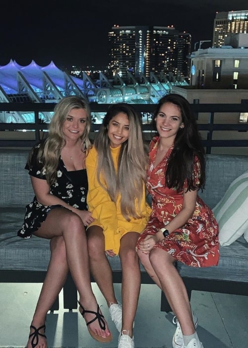 Alexia Raye as seen in a picture with social media personalities Valkyrae and BrookeAB in September 2019