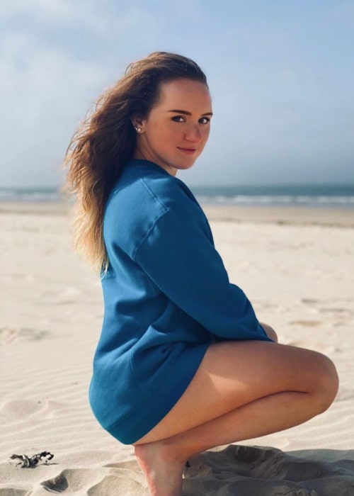 Amy Tinkler as seen in an Instagram Post in June 2020