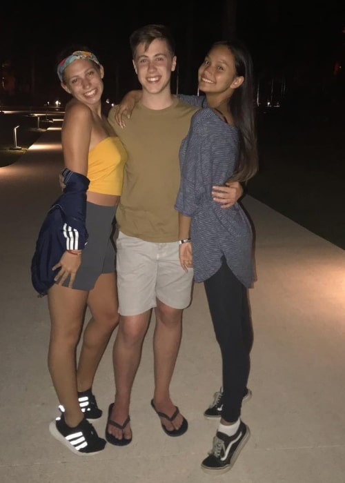 Andrew Curtis as seen in a picture that was taken with Emily and Liv in November 2018