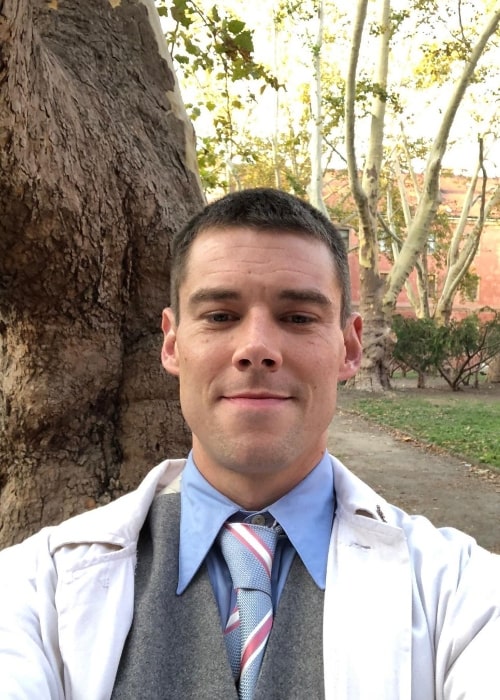 Brian J. Smith as seen while taking a selfie in April 2020