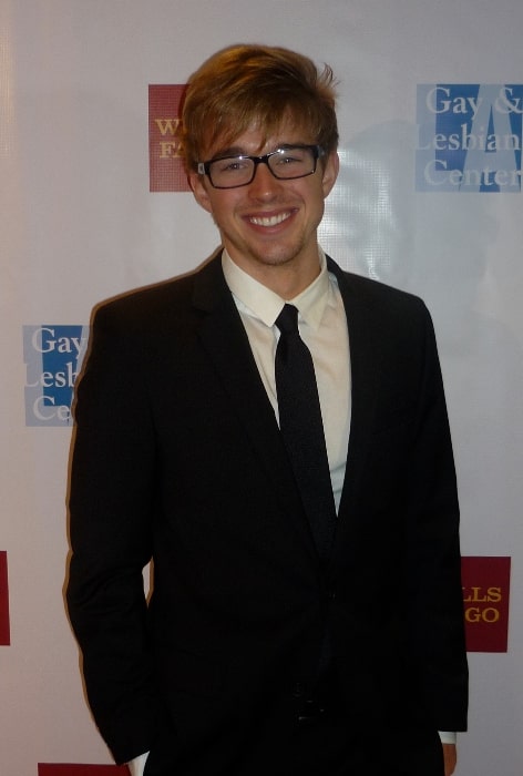 Chandler Massey pictured at the Gay and Lesbian Center event 2008