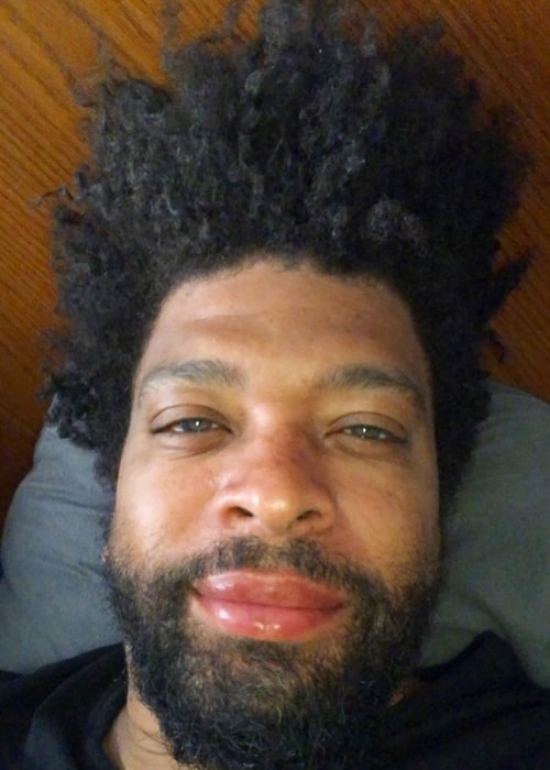 DeRay Davis as seen in a selfie that was taken in June 2020