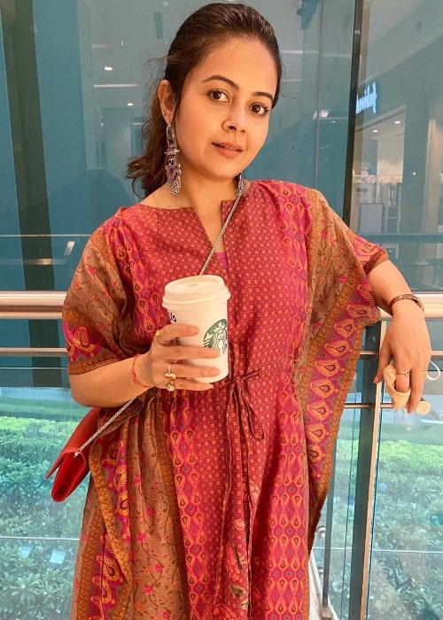 Devoleena Bhattacharjee as seen in September 2020