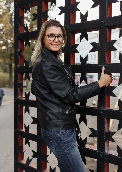 Dinara Safina as seen in an Instagram Post in October 2020