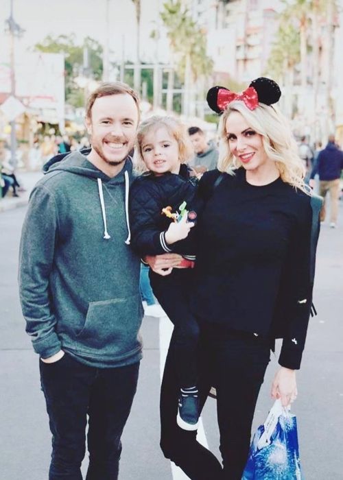 Eddie Fisher as seen at Walt Disney World with his family in 2018