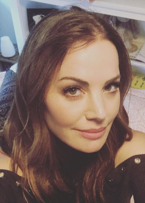 Erica Durance in an Instagram selfie from June 2019