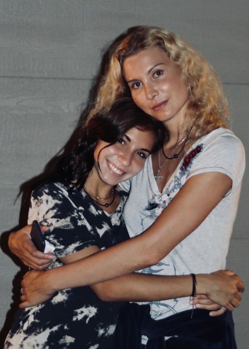 Eteri Tutberidze as seen in a picture that was taken with her daughter Diana Davis in June 2020