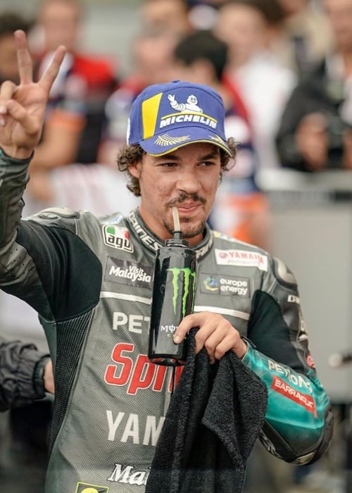 Franco Morbidelli as seen in an Instagram Post in October 2019