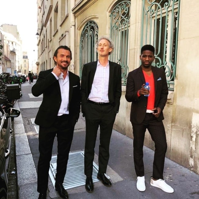 From Left to Right - William Abadie, Bruno Gouery, and Samuel Arnold in Paris, France
