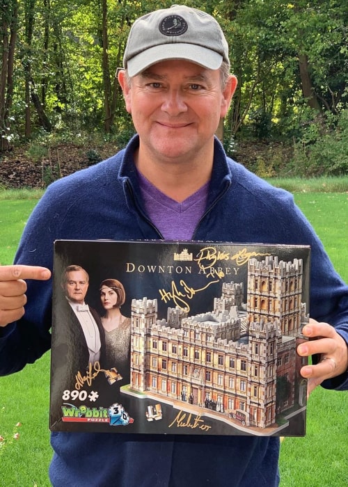 Hugh Bonneville as seen in an Instagram Post in October 2019