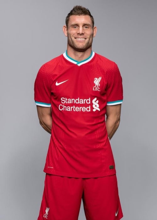 James Milner as seen in an Instagram Post in August 2020