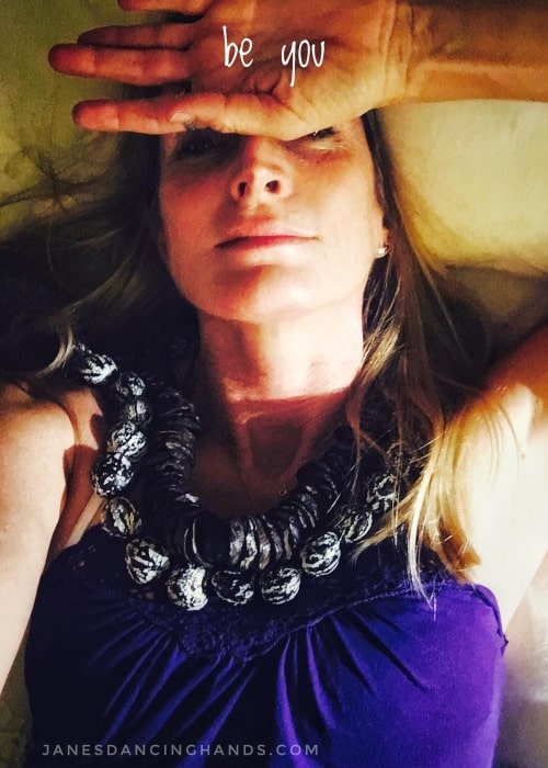 Jane Sibbett as seen in a selfie that was taken for her website Jane's Dancing Hands in October 2017