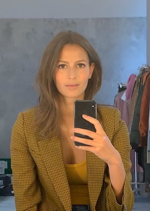 Jeanne Cadieu as seen in a selfie that was taken in October 2019