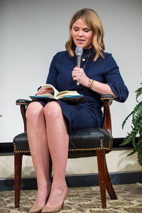 Jenna as seen at the Moody College of Communication in Austin in 2016