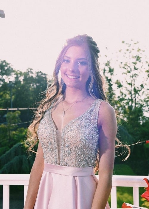 Katie Pego as seen in a picture that was taken in June 2019