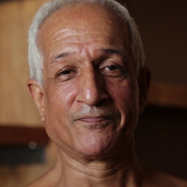 Khalid Tyabji as seen in a screenshot from his documentary video that was uploaded to his YouTube channel in November 2019