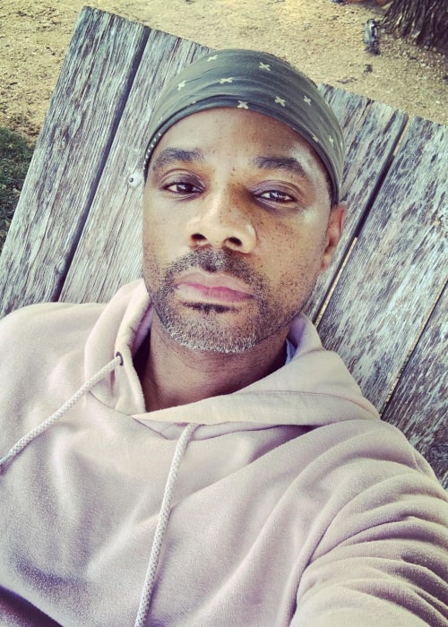 Kirk Franklin in an Instagram selfie from April 2020