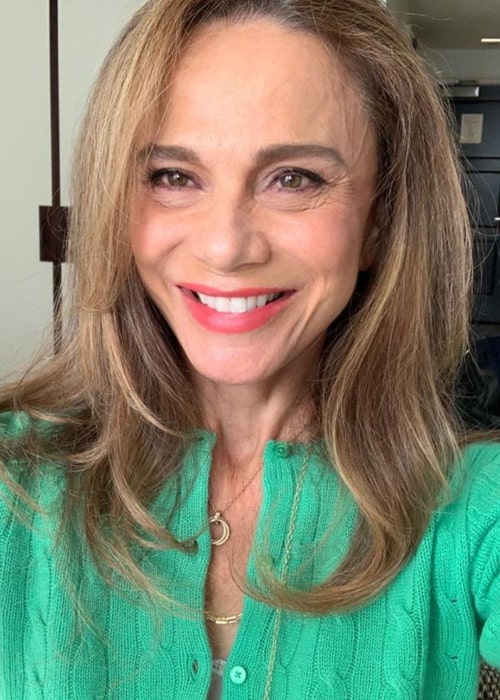 Lena Olin in an Instagram selfie from September 2020