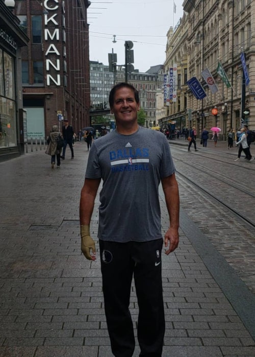 Mark Cuban as seen in an Instagram Post in August 2018