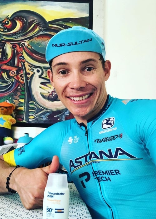 Miguel Ángel López in an Instagram selfie from July 2020