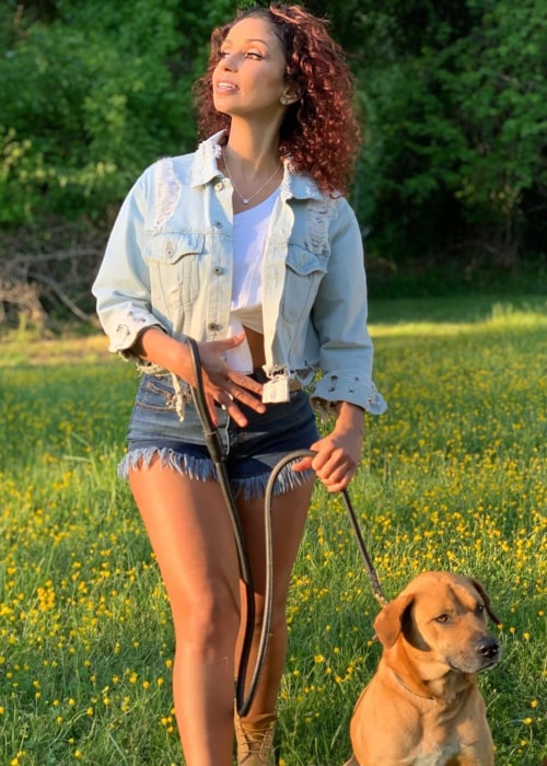 Mýa Marie Harrison as seen in an Instagram Post in August 2020