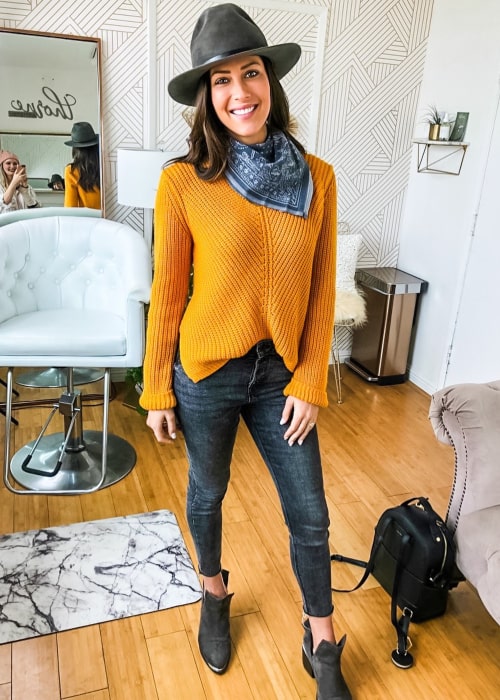 Rebecca Kufrin as seen in an Instagram Post in January 2020