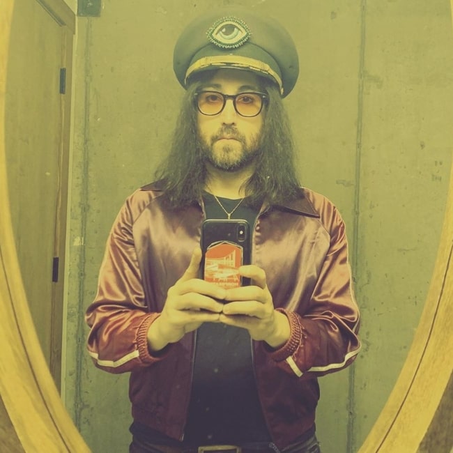 Sean Lennon sharing his selfie in June 2019