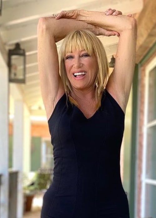 Suzanne Somers as seen in an Instagram Post in August 2020